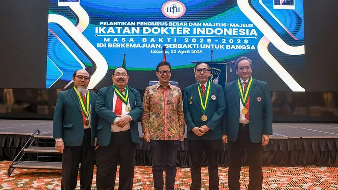 Menkes Hadiri Pelantikan Pengurus Besar IDI, Bersama Bangun Ketahanan Kesehatan