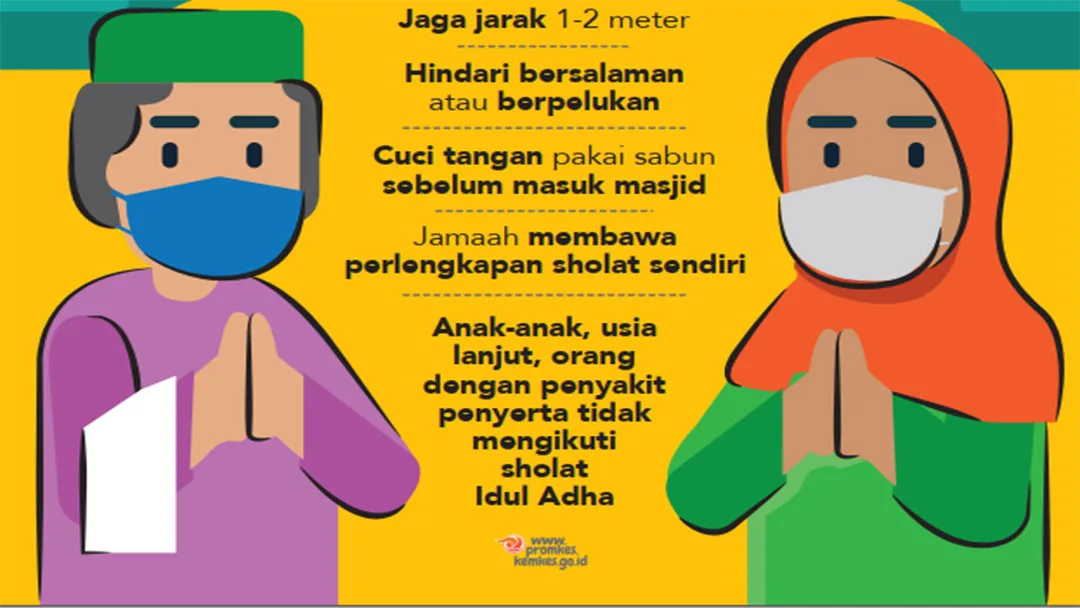 Sholat Idul Adha di Masa Adaptasi Kebiasan Baru