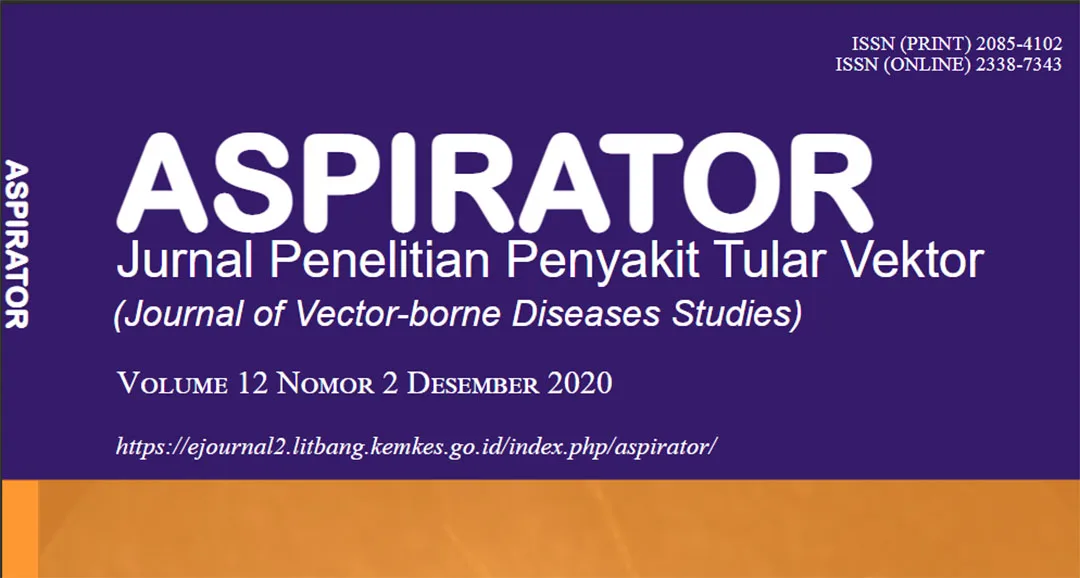 Terbit! Jurnal Aspirator Volume 12 Nomor 2 Desember 2020