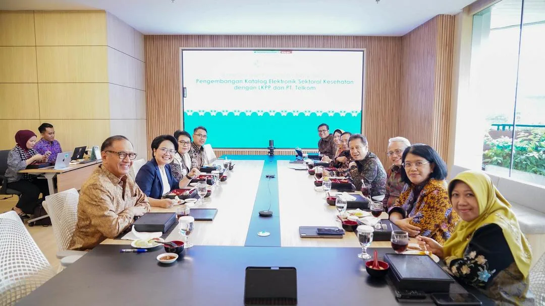Kemenkes, LKPP dan PT Telkom Perkuat Kerja Sama Pengembangan Katalog Elektronik Sektoral Kesehatan