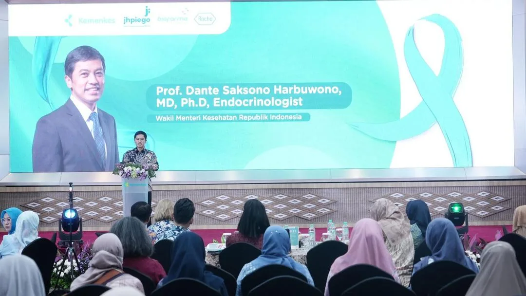 Wamenkes Tegaskan Komitmen Eliminasi Kanker Leher Rahim 2030 melalui Skrining DNA HPV Terintegrasi
