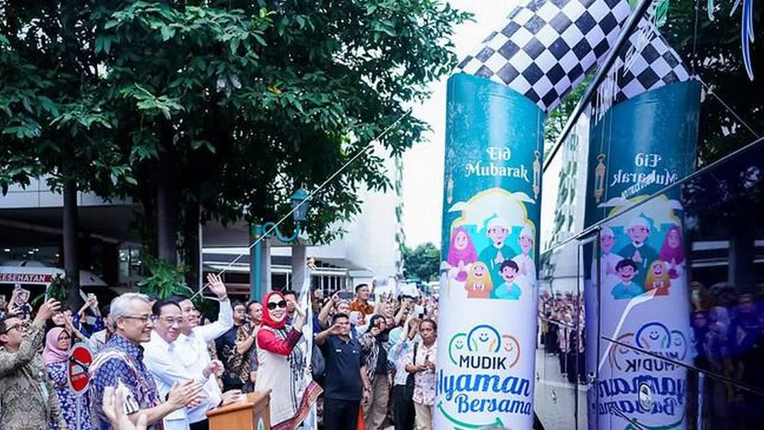 Wamenkes Dante Lepas Mudik Bersama Kemenkes: “Mudik Itu Pulang dari Hati”