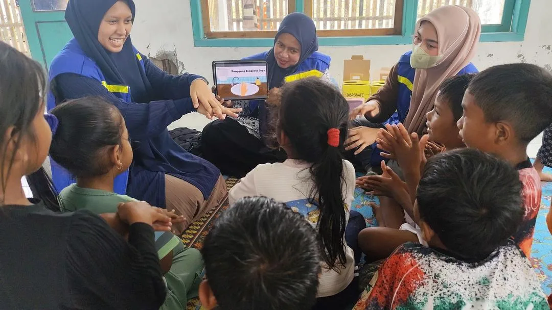 Tim TCK Batch 3 Puskesmas Lapang Perkuat Layanan Kesehatan Pascabencana di Desa Kuala Cangkoi