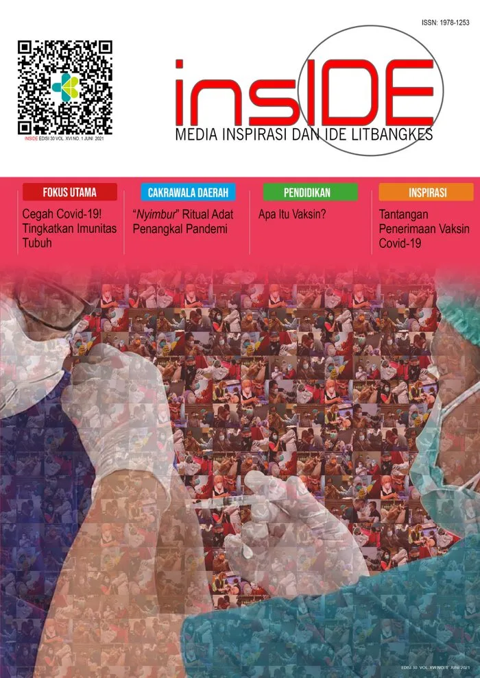 Sampul Buletin Inside Edisi 30 Volume XVI Nomor 1 Juni 2021