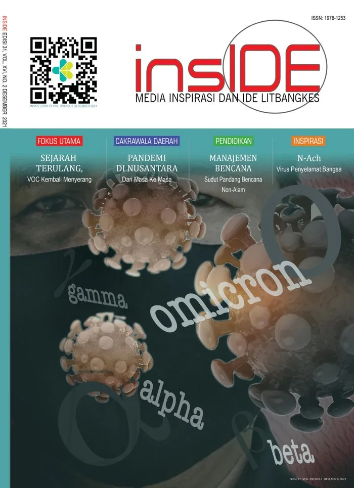 Sampul Buletin Inside Edisi 31 Volume XVI Nomor 2 Desember 2021